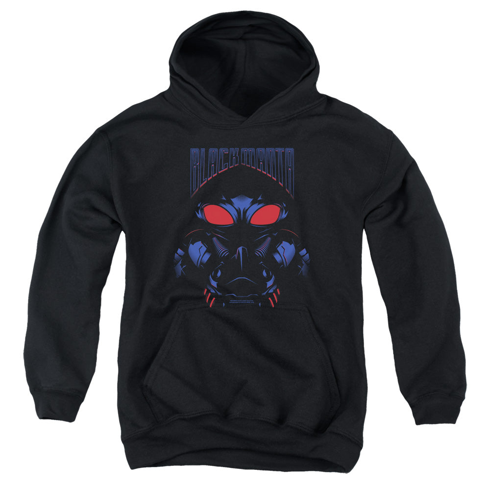 Aquaman Movie Black Manta Kids Youth Hoodie Black