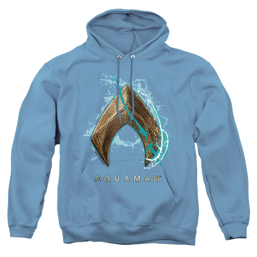 Aquaman Movie Water Shield Mens Hoodie Charcoal