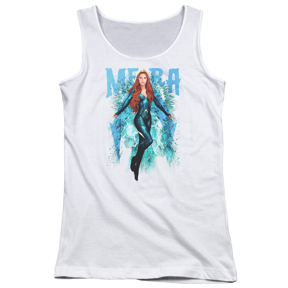 Aquaman Movie Mera Womens Tank Top Shirt White