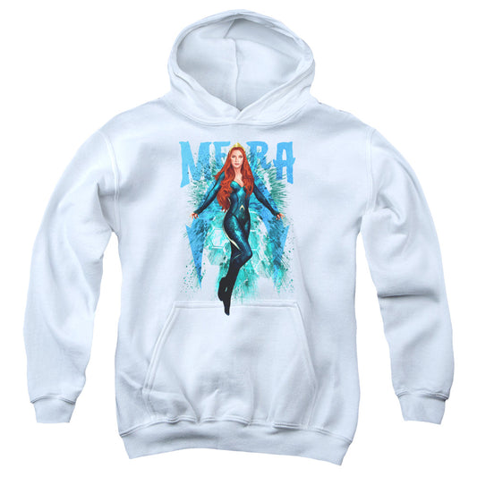 Aquaman Movie Mera Kids Youth Hoodie White