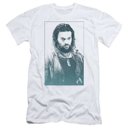 Aquaman Movie Salt Of The Sea Slim Fit Mens T Shirt White