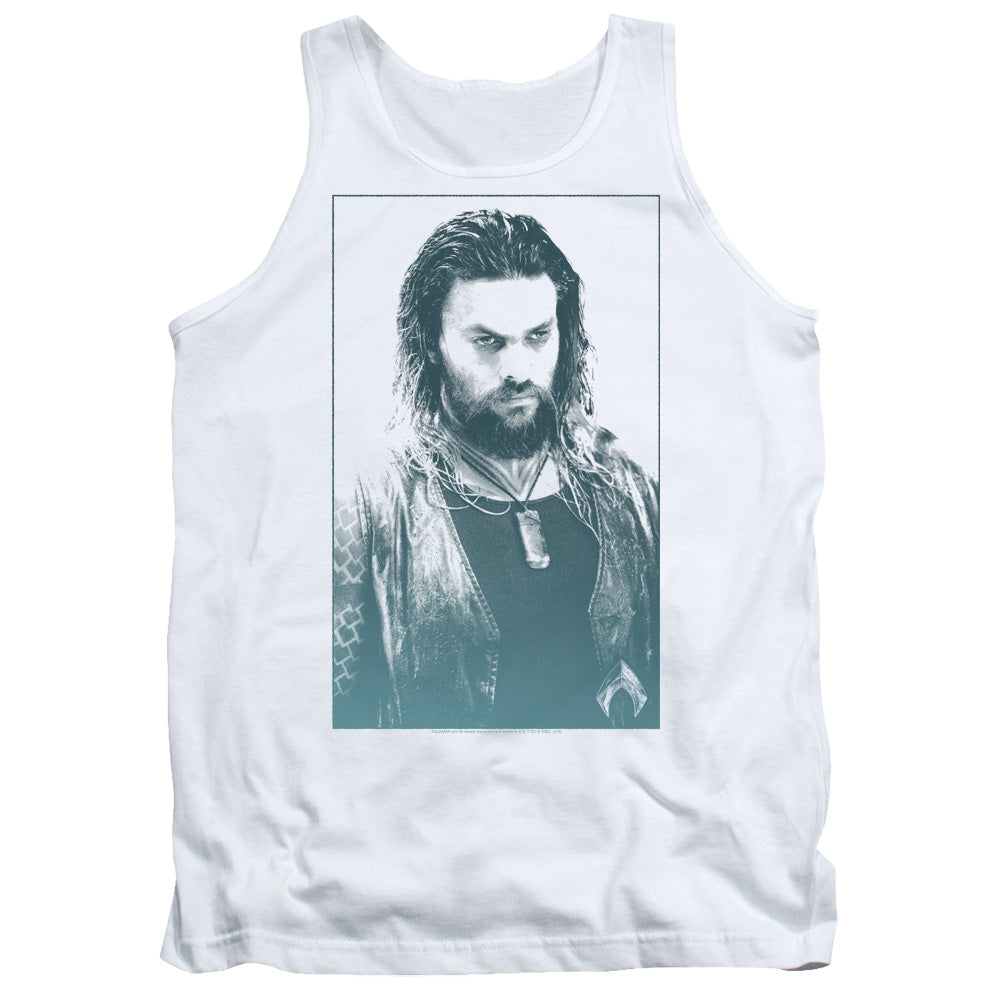 Aquaman Movie Salt Of The Sea Mens Tank Top Shirt White