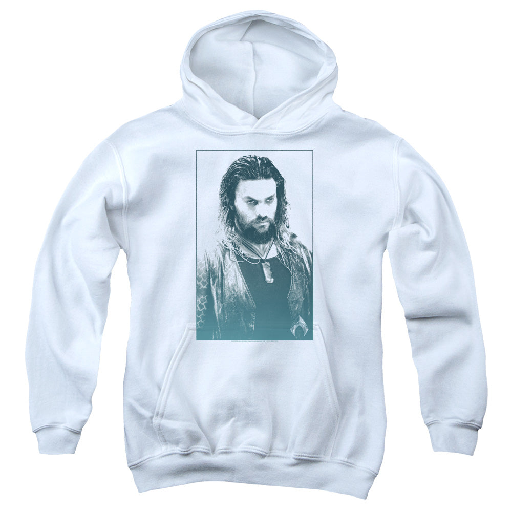 Aquaman Movie Salt Of The Sea Kids Youth Hoodie White