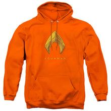 Load image into Gallery viewer, Aquaman Movie Aquaman Logo Mens Hoodie Orange