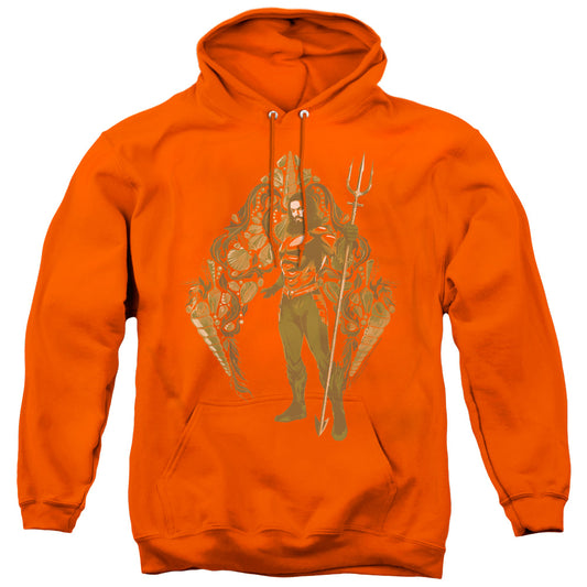 Aquaman Movie Shells Mens Hoodie Orange