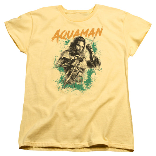 Aquaman Movie Locals Only Womens T Shirt Banana