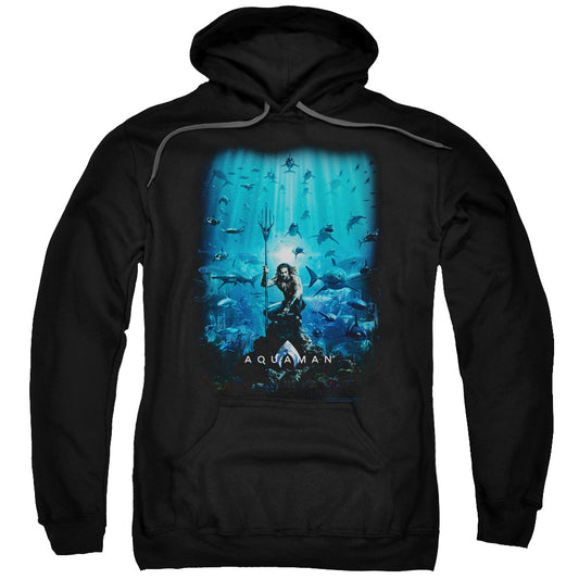 Aquaman Movie Poster Mens Hoodie Black