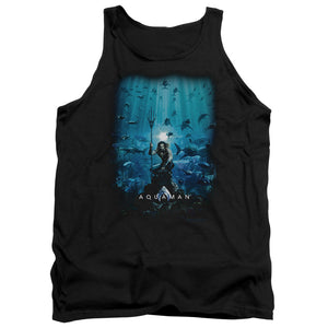 Aquaman Movie Poster Mens Tank Top Shirt Black