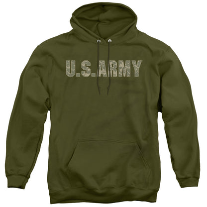 Army Camo Mens Hoodie Military Green Officially Licensed