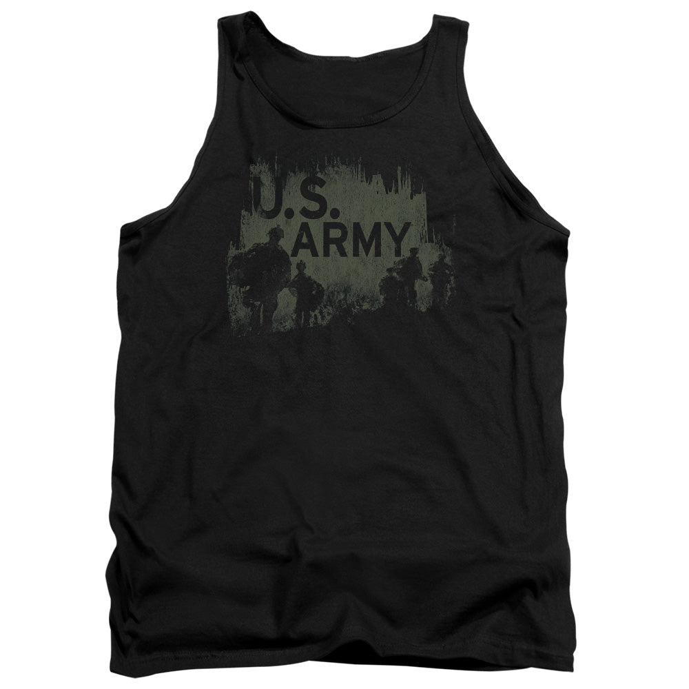 Army Soldiers Mens Tank Top Shirt Black