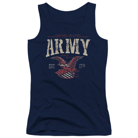 Army Arch Womens Tank Top Shirt Navy Blue