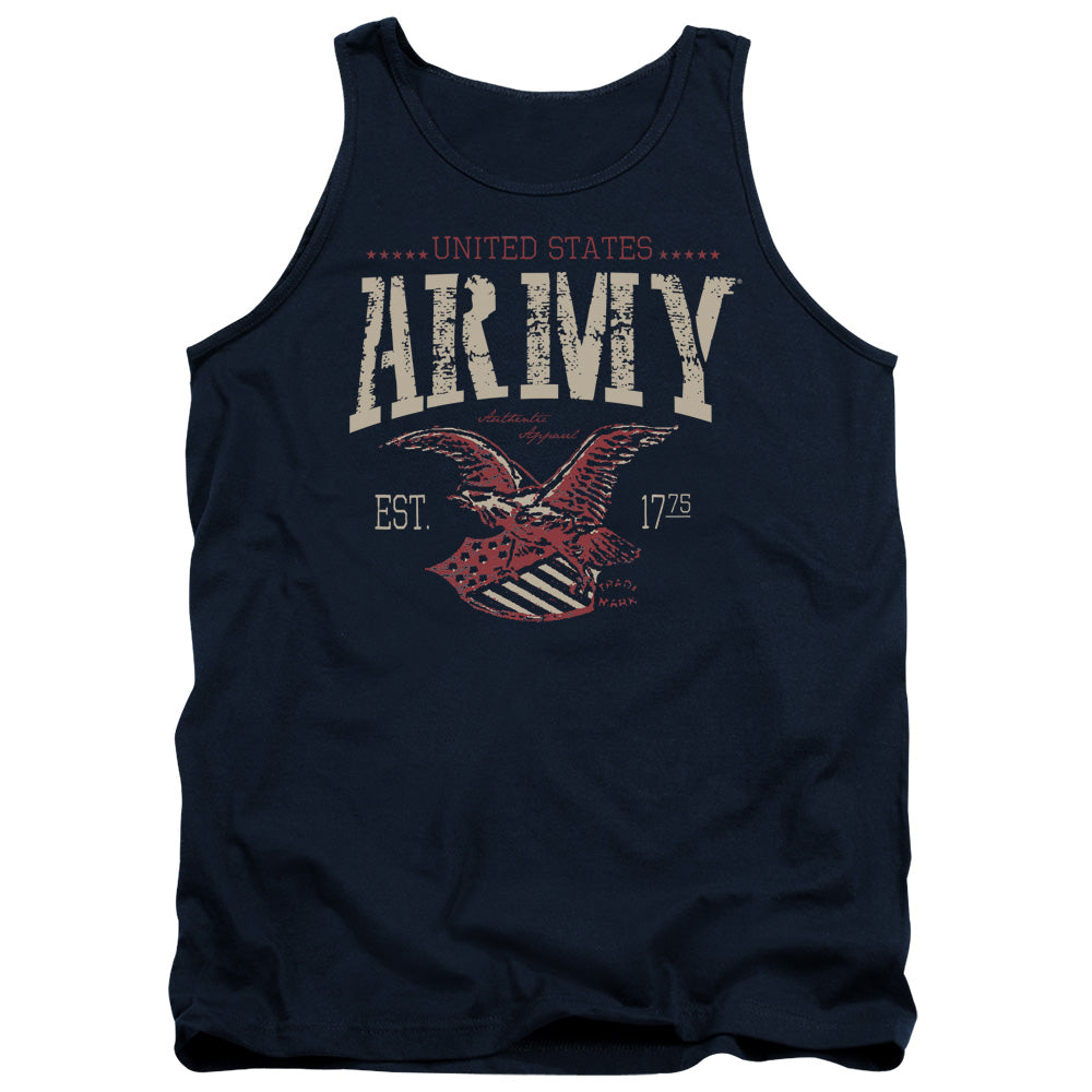 Army Arch Mens Tank Top Shirt Navy Blue