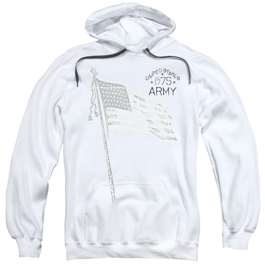 Army Tristar Mens Hoodie White Officially Licensed