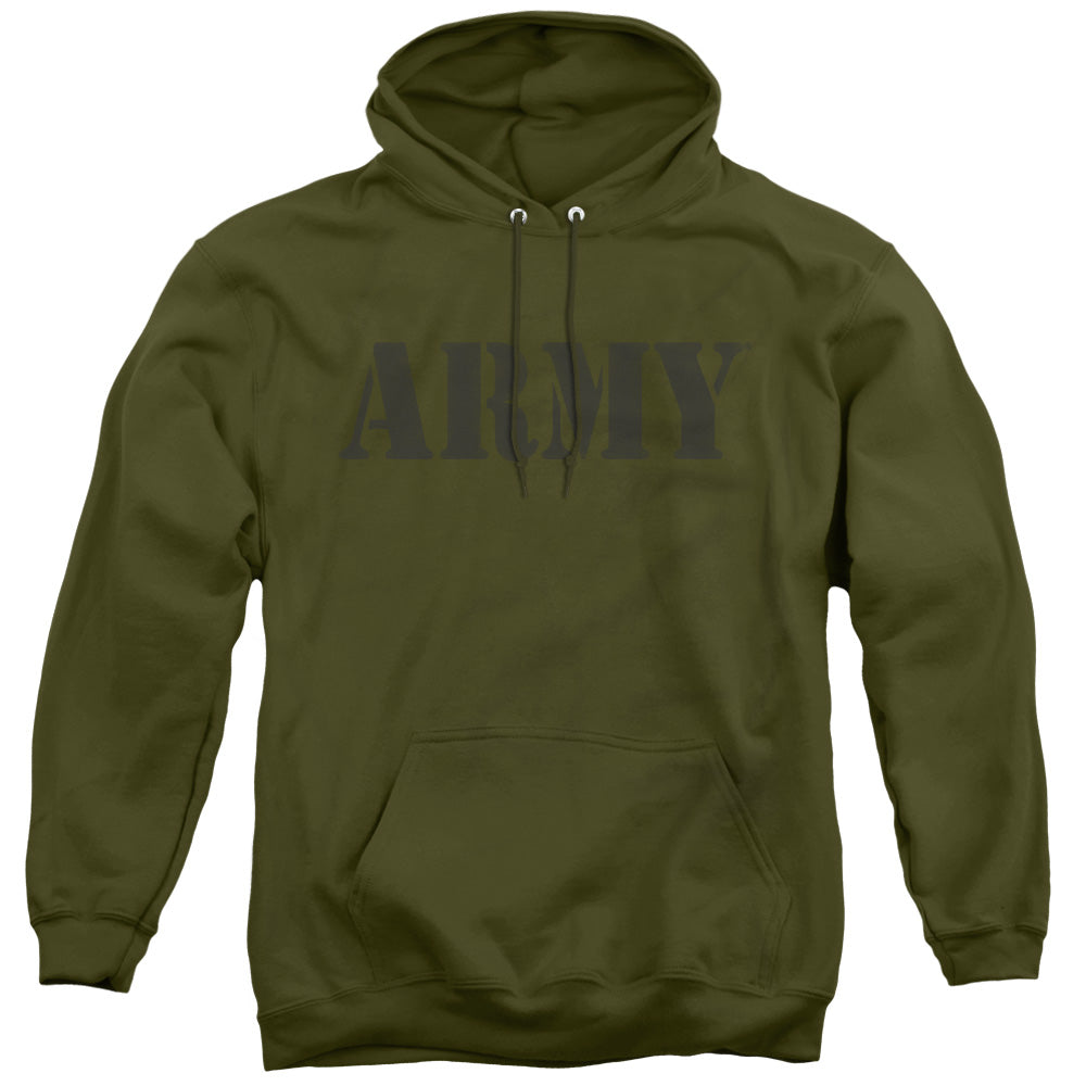 Army Army Mens Hoodie Military Green Officially Licensed