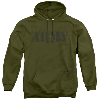 Army Army Mens Hoodie Military Green Officially Licensed