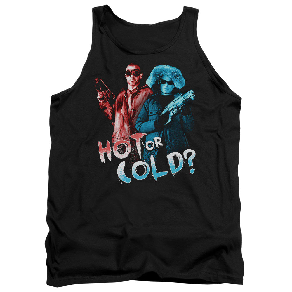 Arrow Hot Or Cold Mens Tank Top Shirt Black