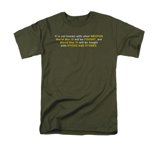 World War Iv Mens T Shirt Military Green