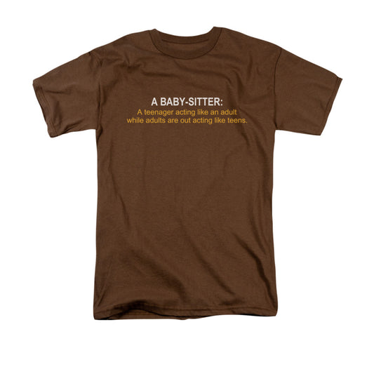 A Baby Sitter Mens T Shirt Coffee