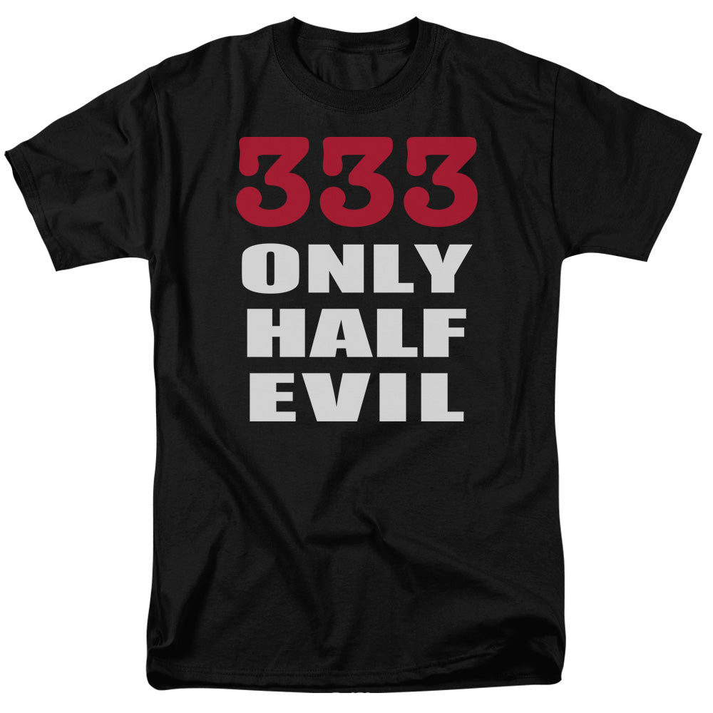 333 Mens T Shirt Black