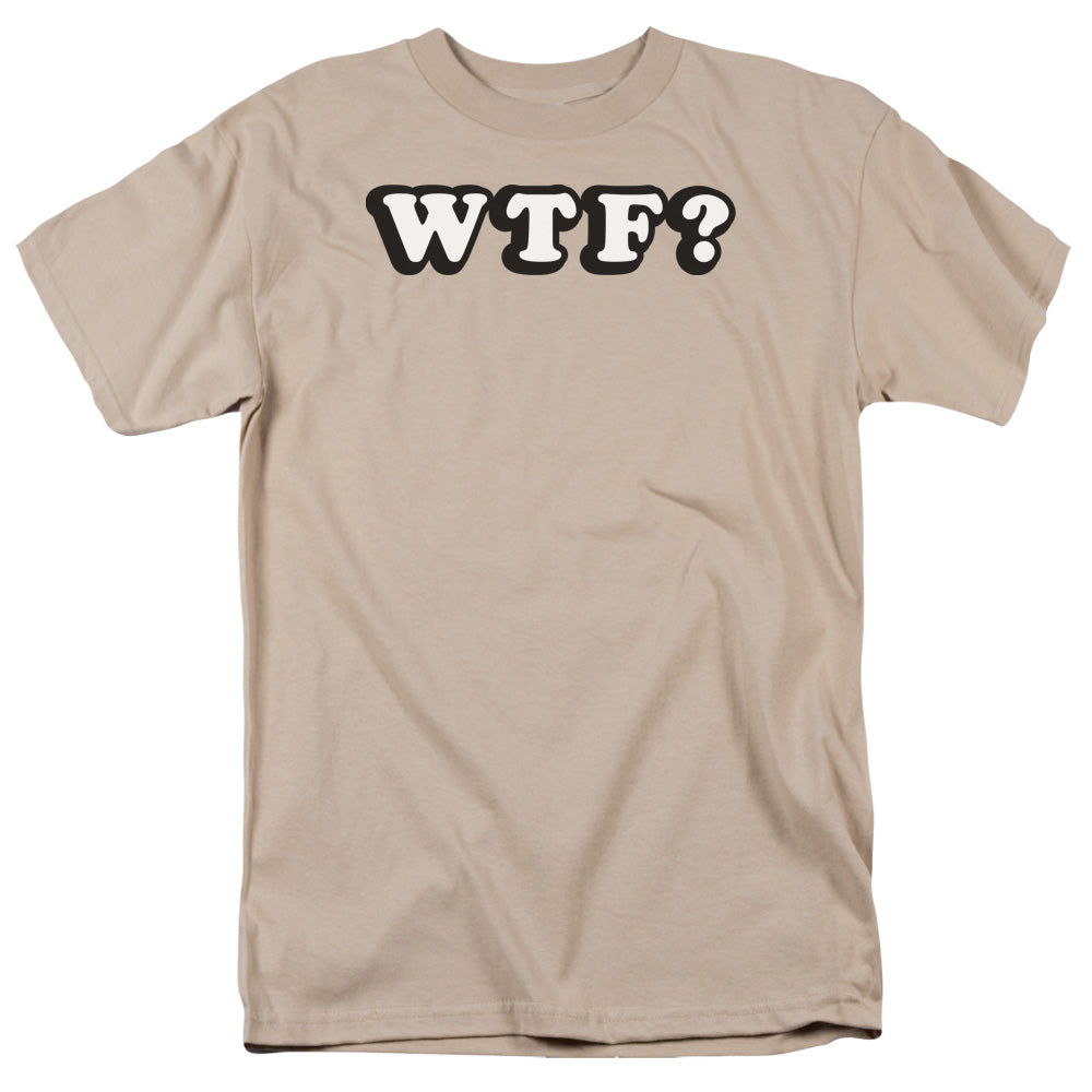 Wtf Mens T Shirt Sand