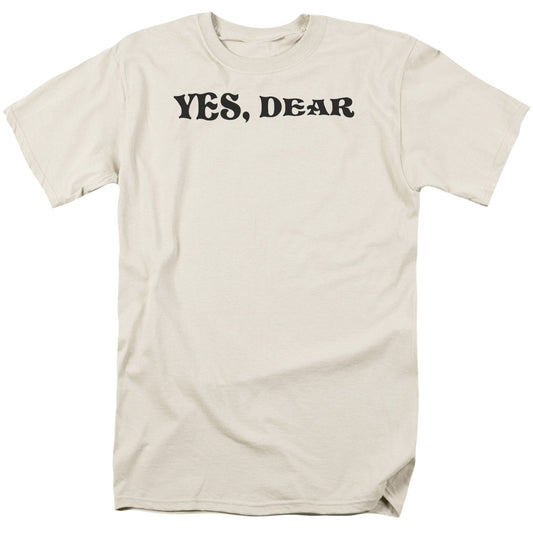 Yes Dear Mens T Shirt Cream