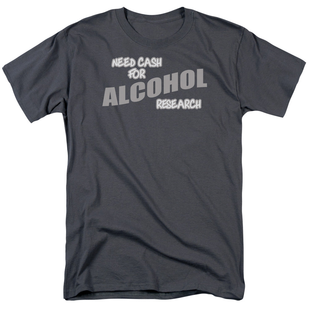 Alcohol Research Mens T Shirt Charcoal