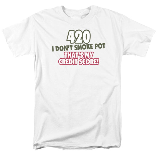 420 Credit Score Mens T Shirt White