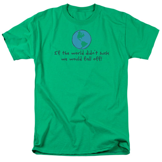 World Mens T Shirt Kelly Green