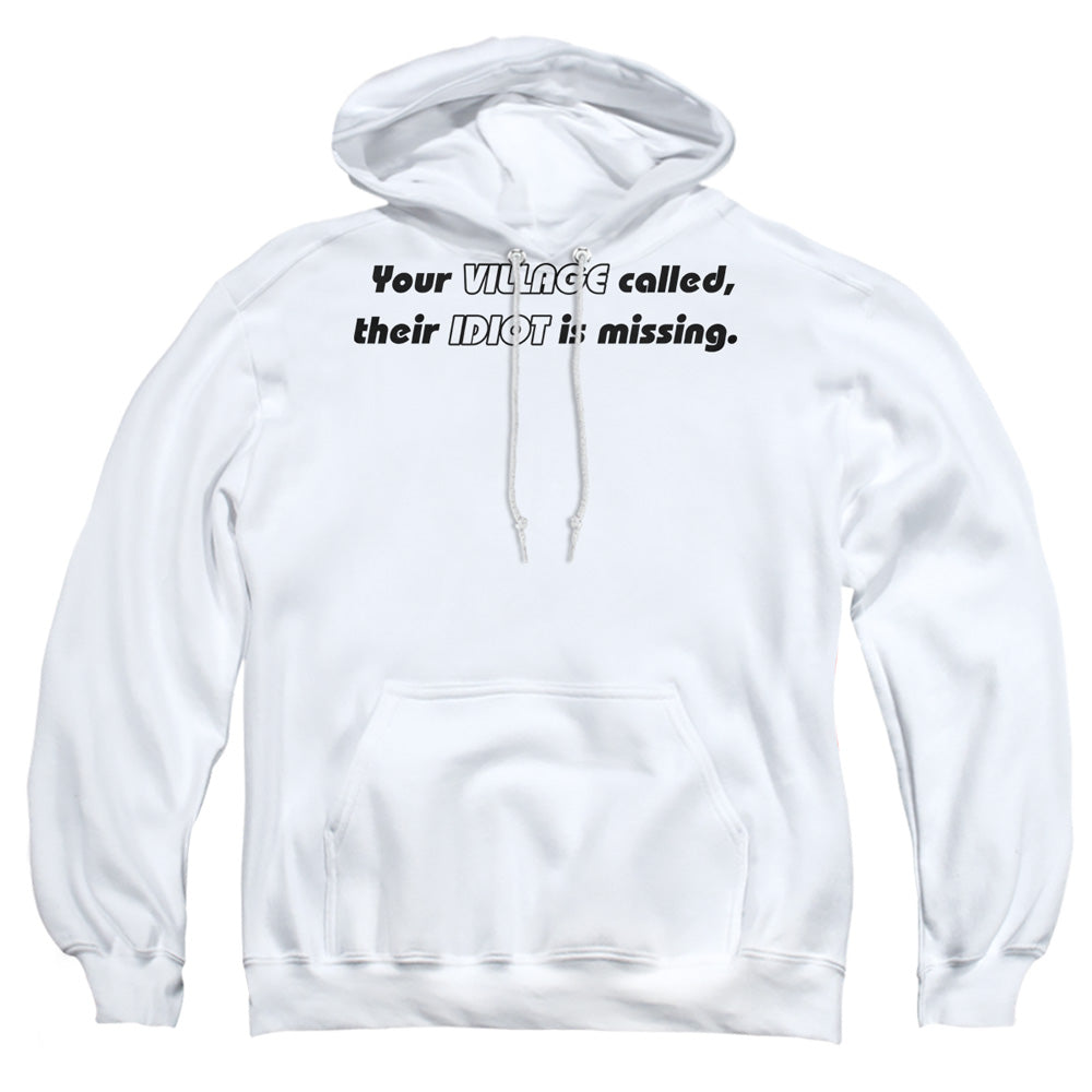 Your Village Called Mens Hoodie White