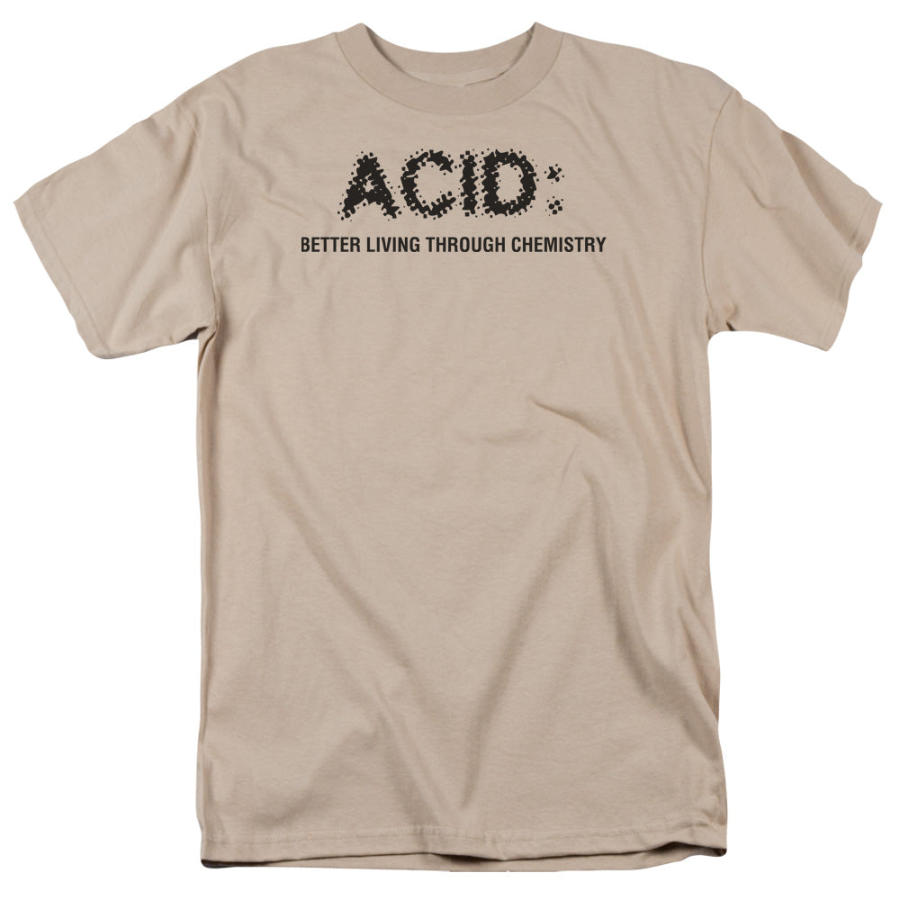 Acid Mens T Shirt Sand