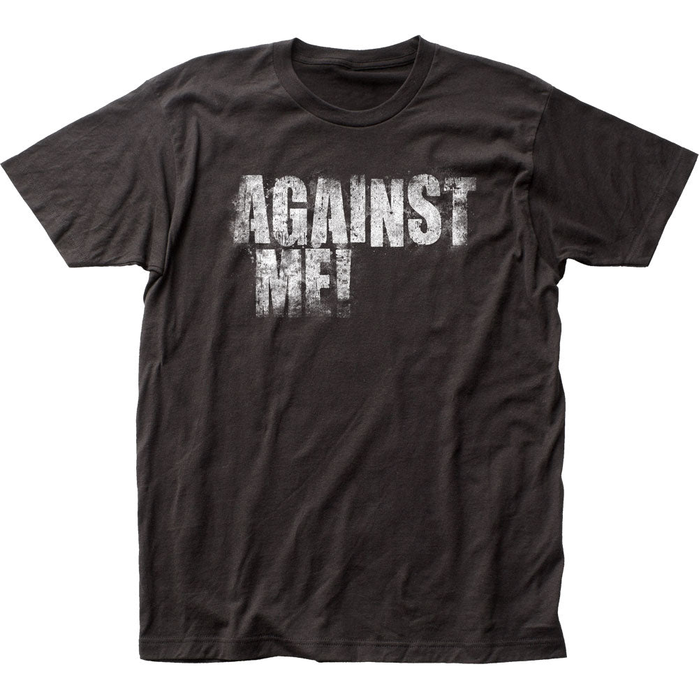 Against Me! Logo Mens T Shirt Black