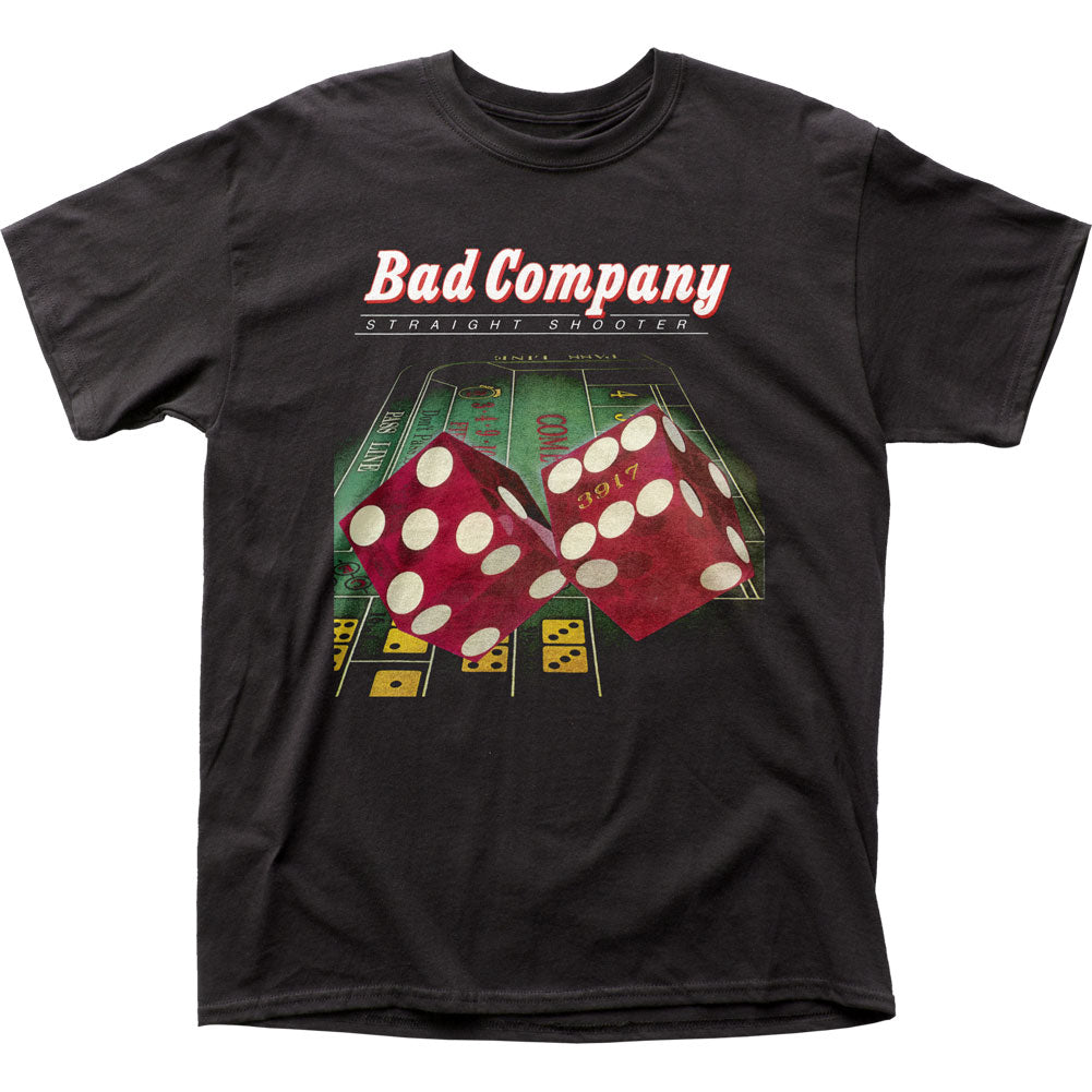 Bad Company Straight Shooter Mens T Shirt Black