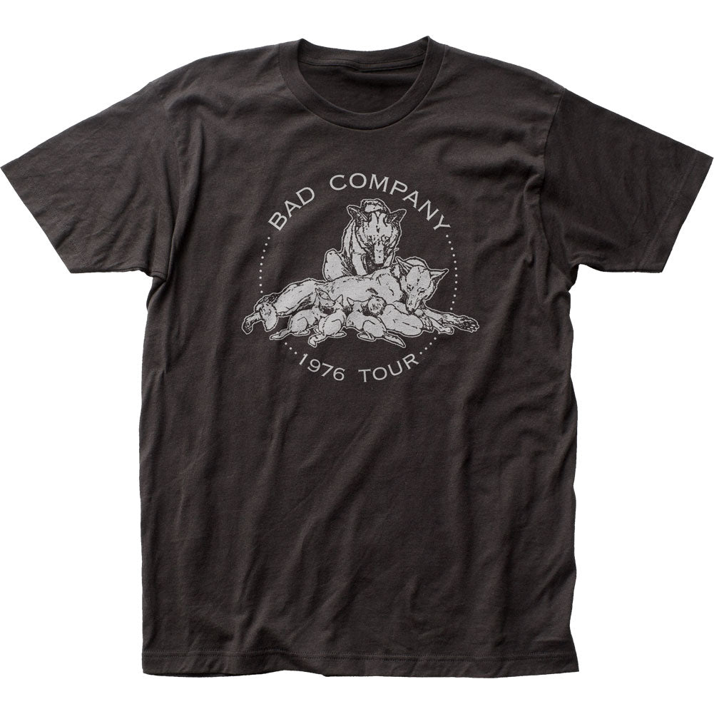 Bad Company 1976 Tour Mens T Shirt Black