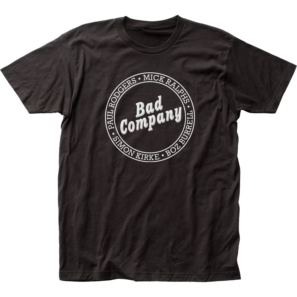 Bad Company Lineup Mens T Shirt Black