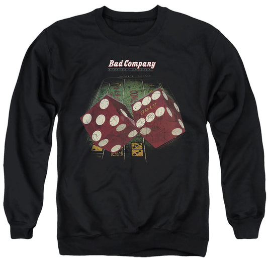 Bad Company Straight Shooter Mens Crewneck Sweatshirt Black