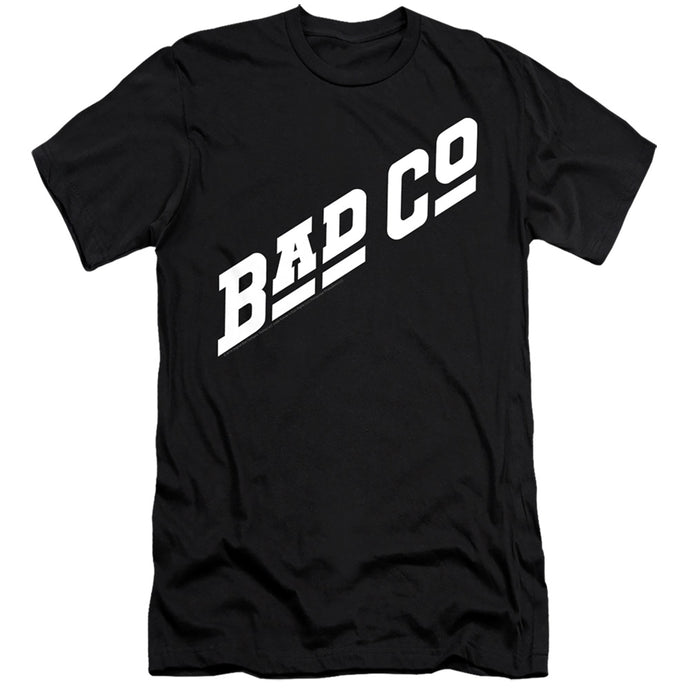 Bad Company Bad Co Logo Premium Bella Canvas Slim Fit Mens T Shirt Black