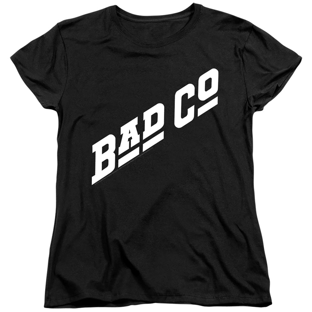 Bad Company Bad Co Logo Womens T Shirt Black