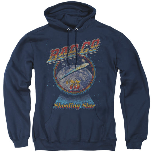 Bad Company Shooting Star Mens Hoodie Navy Blue