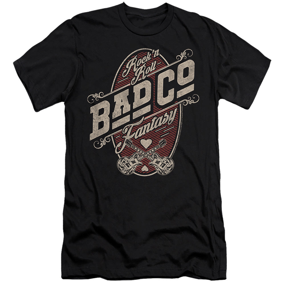 Bad Company Fantasy Slim Fit Mens T Shirt Black