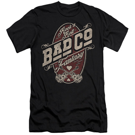 Bad Company Fantasy Slim Fit Mens T Shirt Black