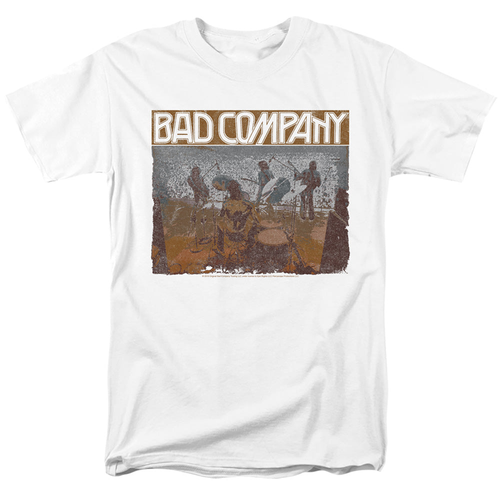 Bad Company Swan Song Mens T Shirt White