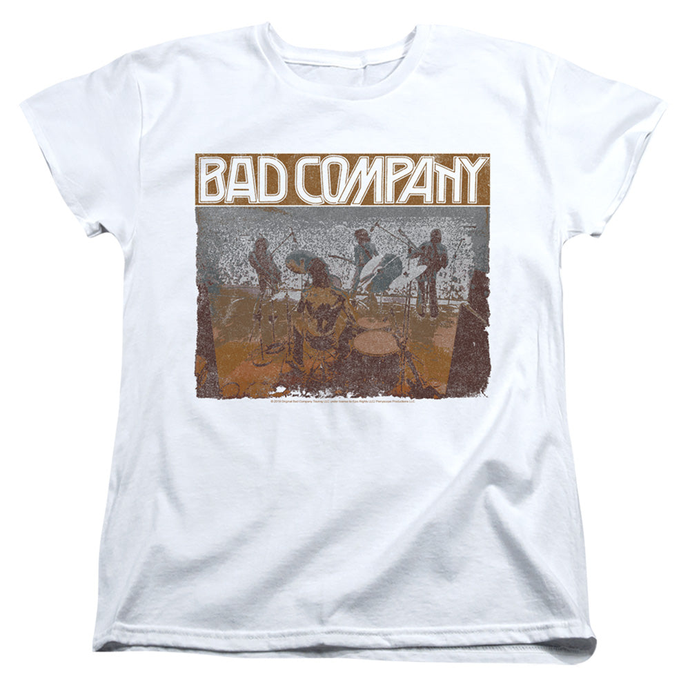 Bad Company Swan Song Womens T Shirt White