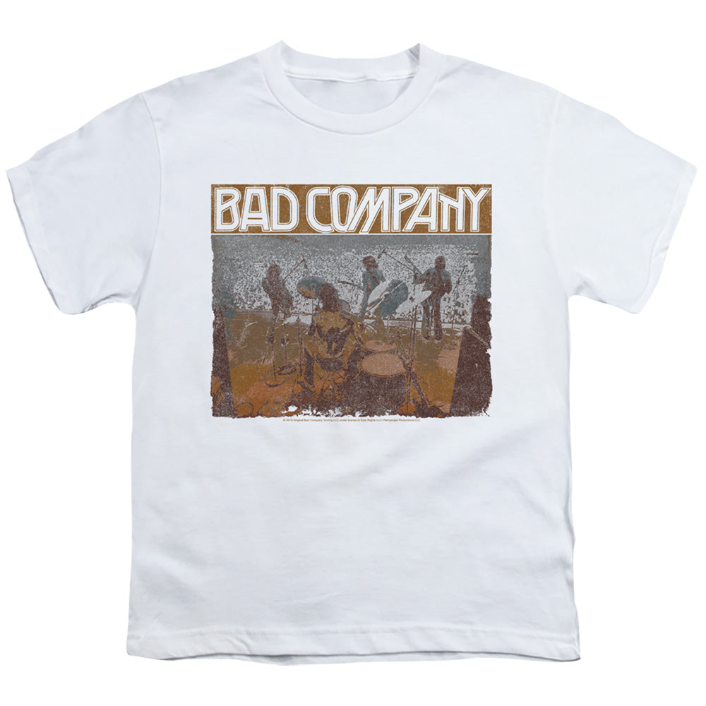 Bad Company Swan Song Kids Youth T Shirt White