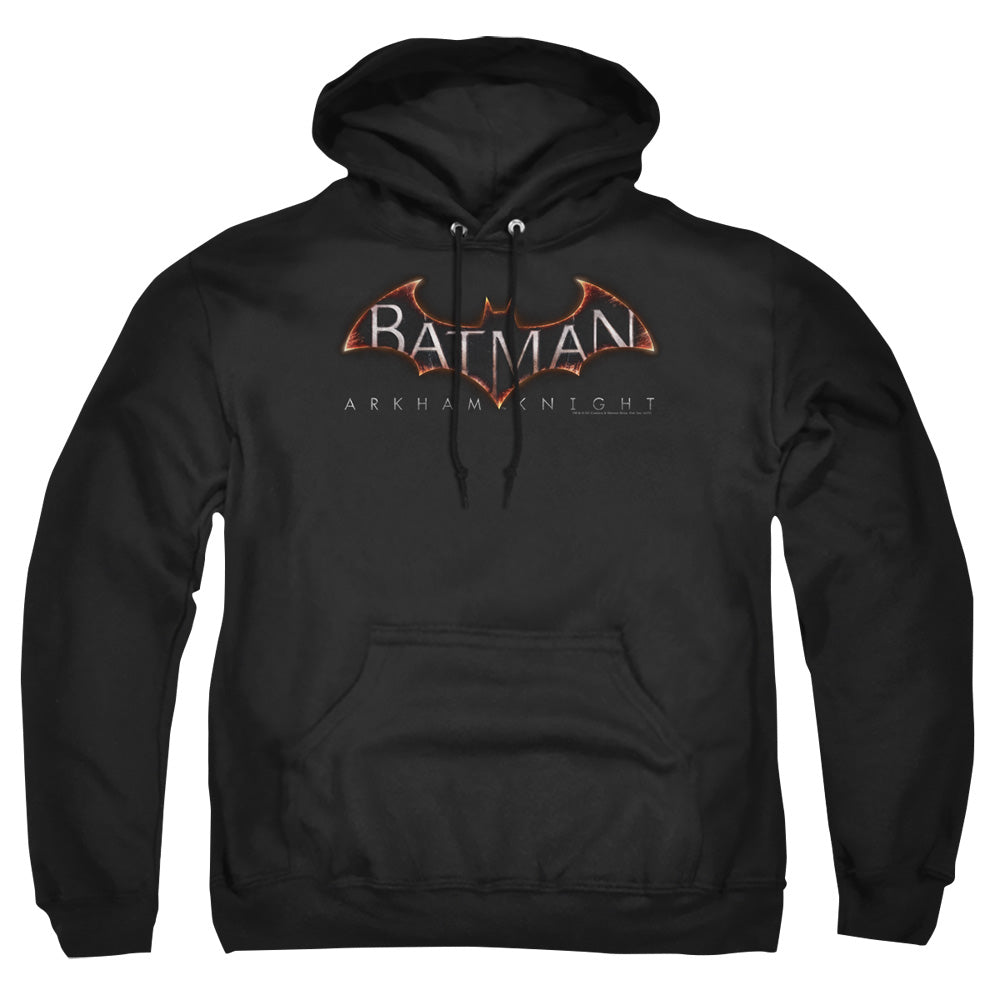 Batman Arkham Knight  Logo Mens Hoodie Black Officially Licensed