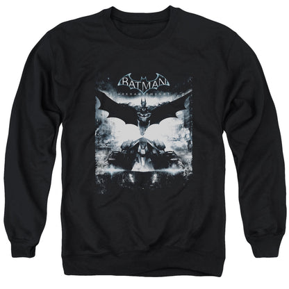Batman Arkham Knight Forward Force Mens Crewneck Sweatshirt Black