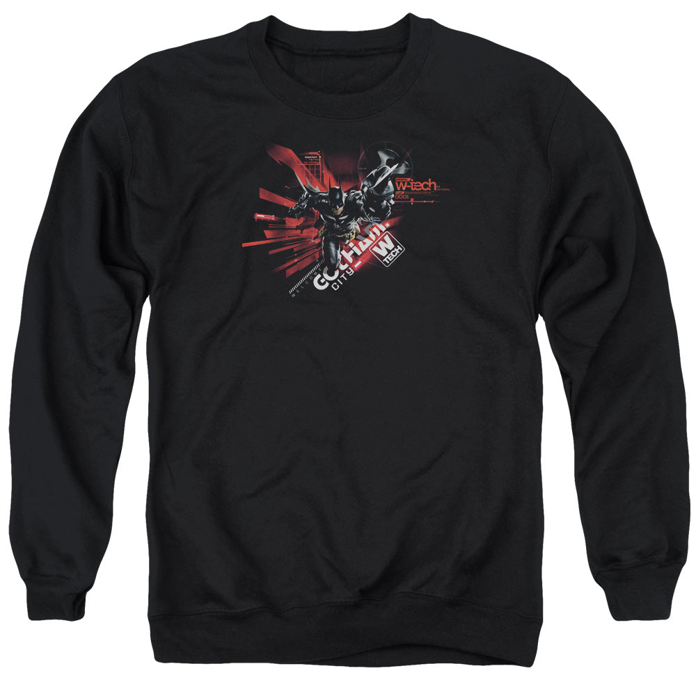 Batman Arkham Knight Ak Tech Mens Crewneck Sweatshirt Black