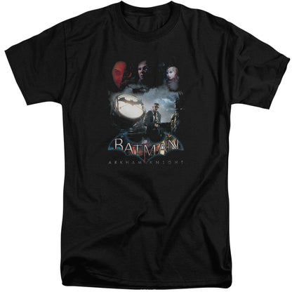 Batman Arkham Knight Villain Storm Mens Tall T Shirt Black