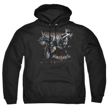 Batman Arkham Knight Grapple Mens Hoodie Black Officially Licensed