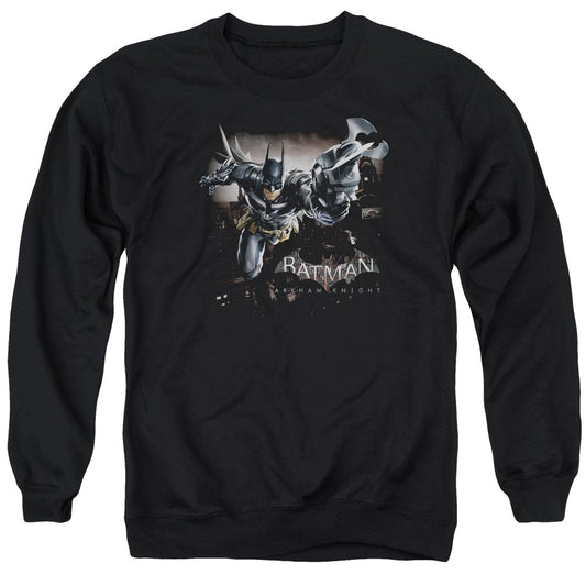 Batman Arkham Knight Grapple Mens Crewneck Sweatshirt Black