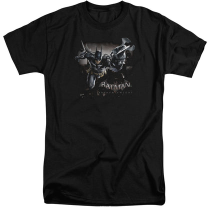 Batman Arkham Knight Grapple Mens Tall T Shirt Black Officially Licensed